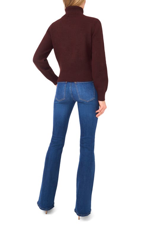 Ted Baker Turtleneck Pullover In Brown