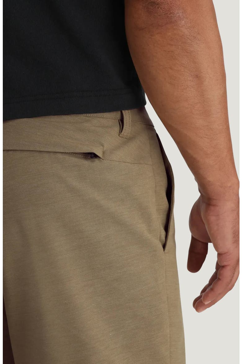 Palmera Hybrid Shorts, Alternate, color, DARK KHAKI