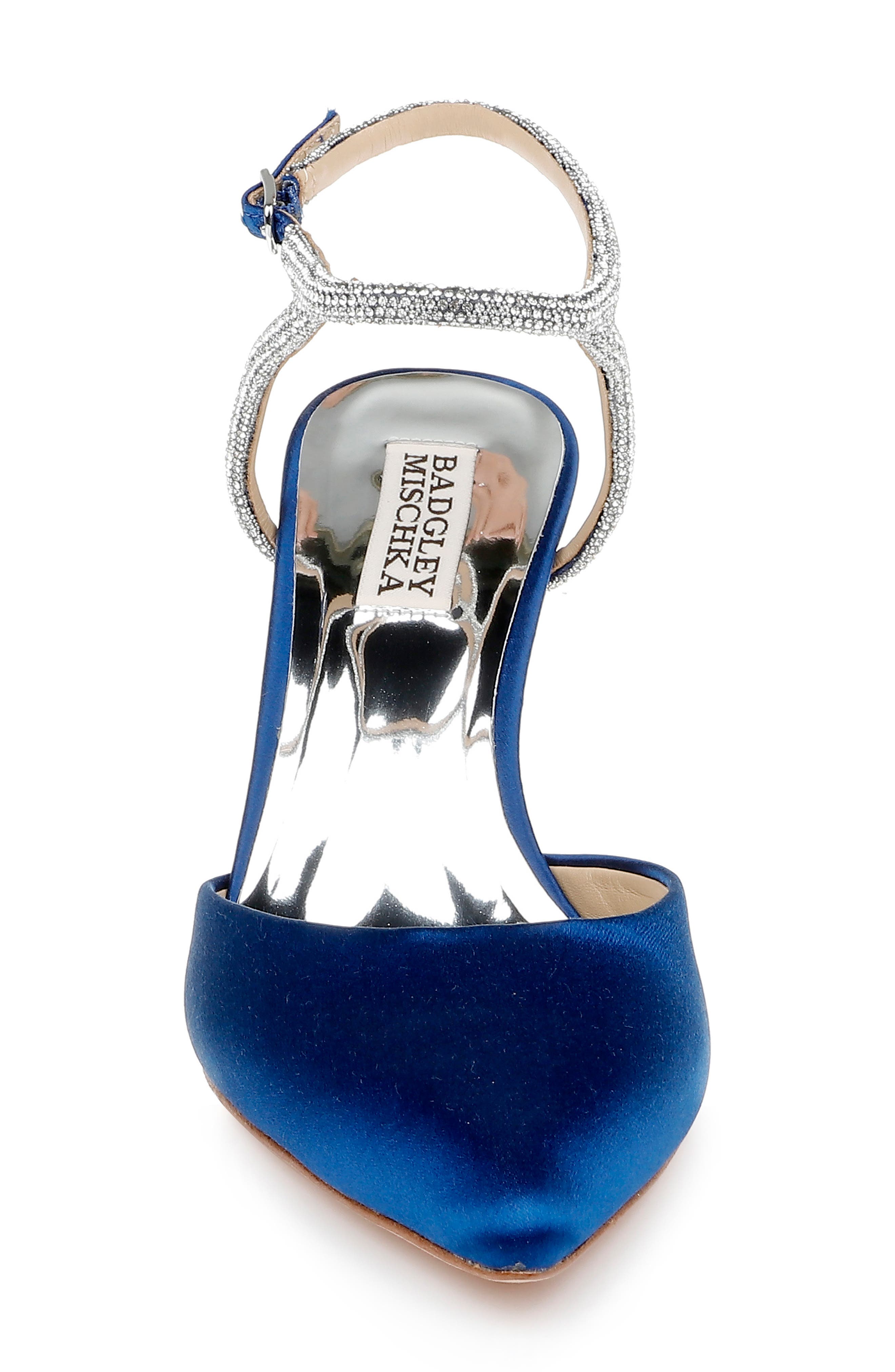 Kamilah Ankle Strap Pump, Alternate, color, ROYAL BLUE