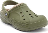 CROCS Gender Inclusive Baya Faux Shearling Lined Clog