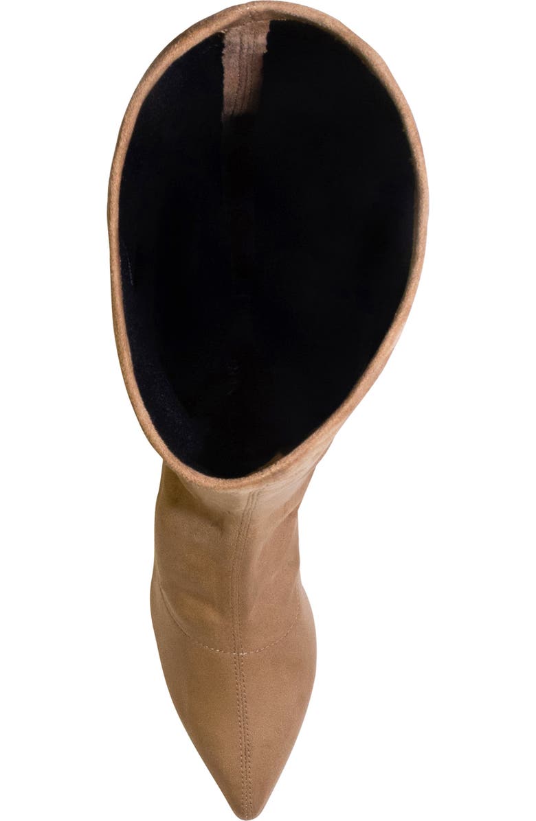 Donald Pliner Pointed Toe Knee High Boot, Alternate, color, Saddle