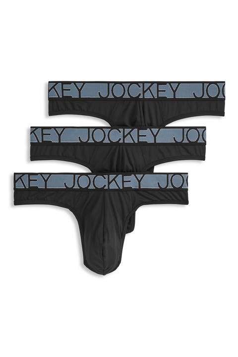 Men's Microfiber Stretch Thong - 3 Pack