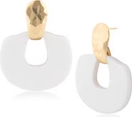 JARDIN Resin Knocker Earrings