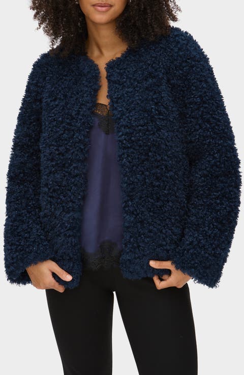 Francine Faux Shearling Jacket