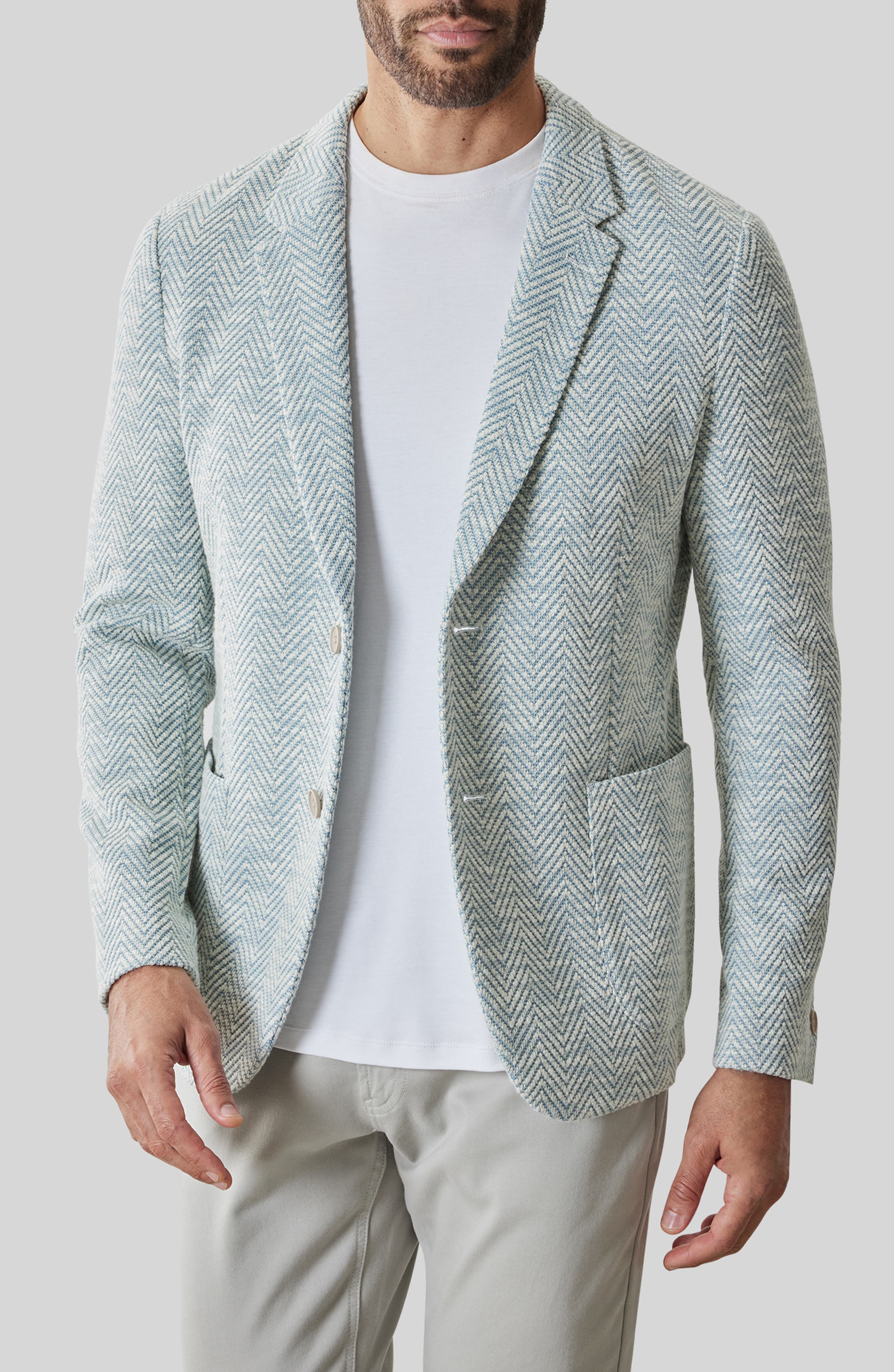 Jett Knit Herringbone Sport Coat - image 3