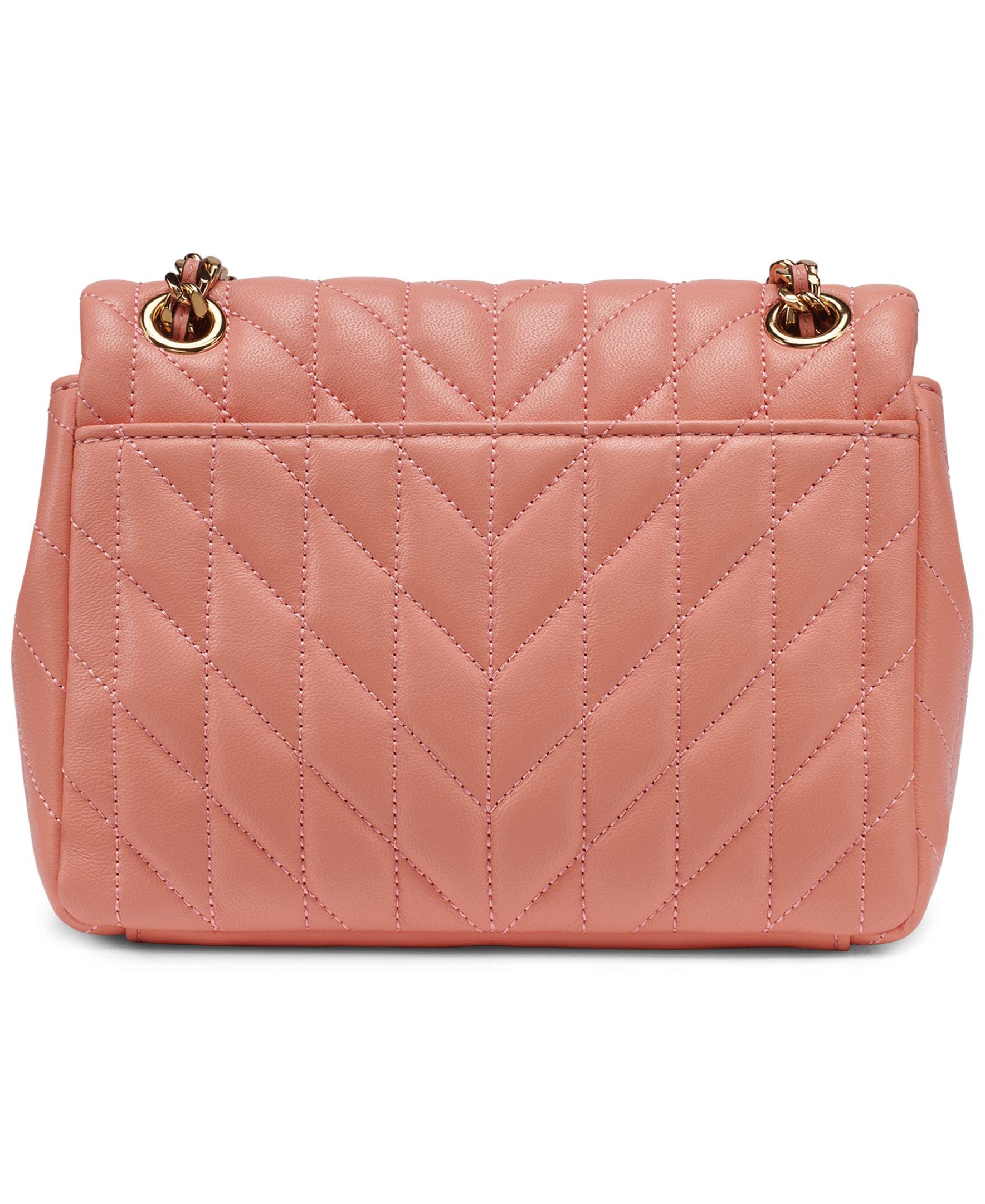 KARL LAGERFELD PARIS Lafayette Crossbody, Alternate, color, Sun Coral