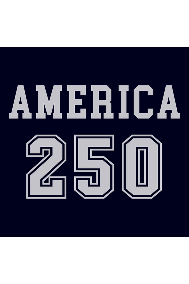 Juniors Lost Gods America 250 Anniversary T Shirt, Alternate, color, Navy Blue