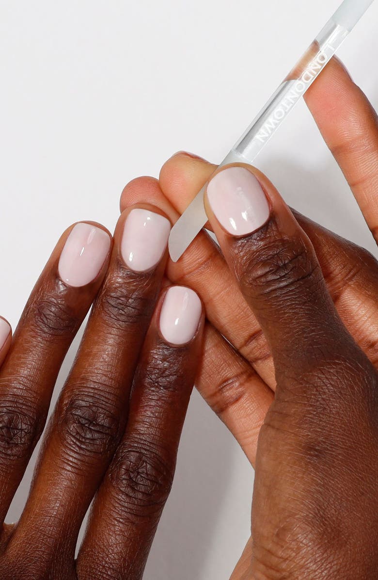 Londontown Double Sided Glass Cuticle Pusher, Alternate, color, 