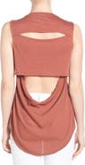 Trouvé Cutout Drape Back Tank