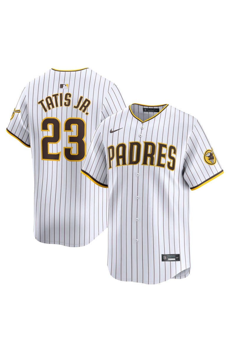 Nike Men's Nike Fernando Tatis Jr. White San Diego Padres Home Limited Player Jersey, Main, color, 