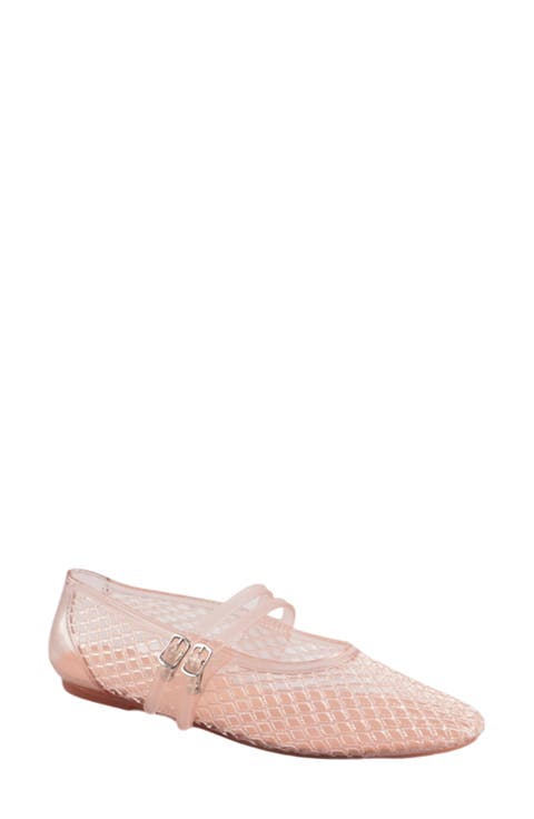 Malibu Mesh Mary Jane Flat (Women)