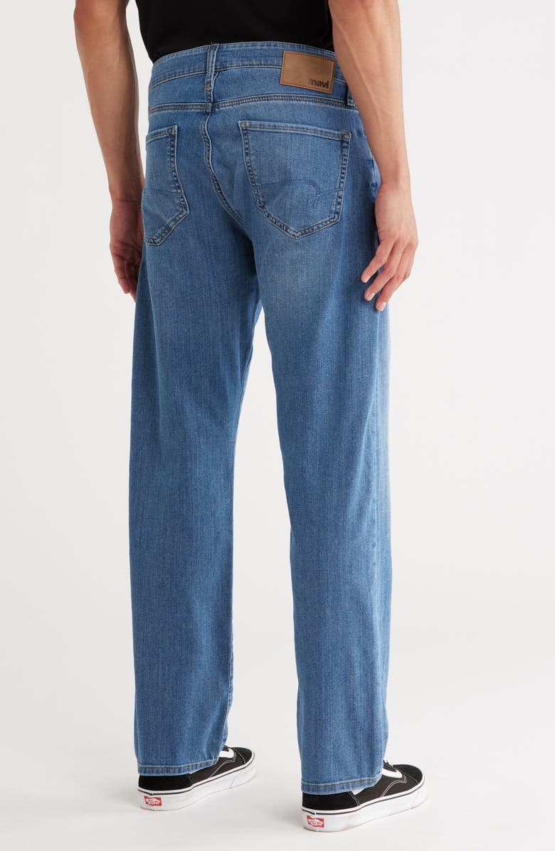 Mavi Jeans Zach Mid Straight Leg Jeans, Alternate, color, Mid Shaded Houston