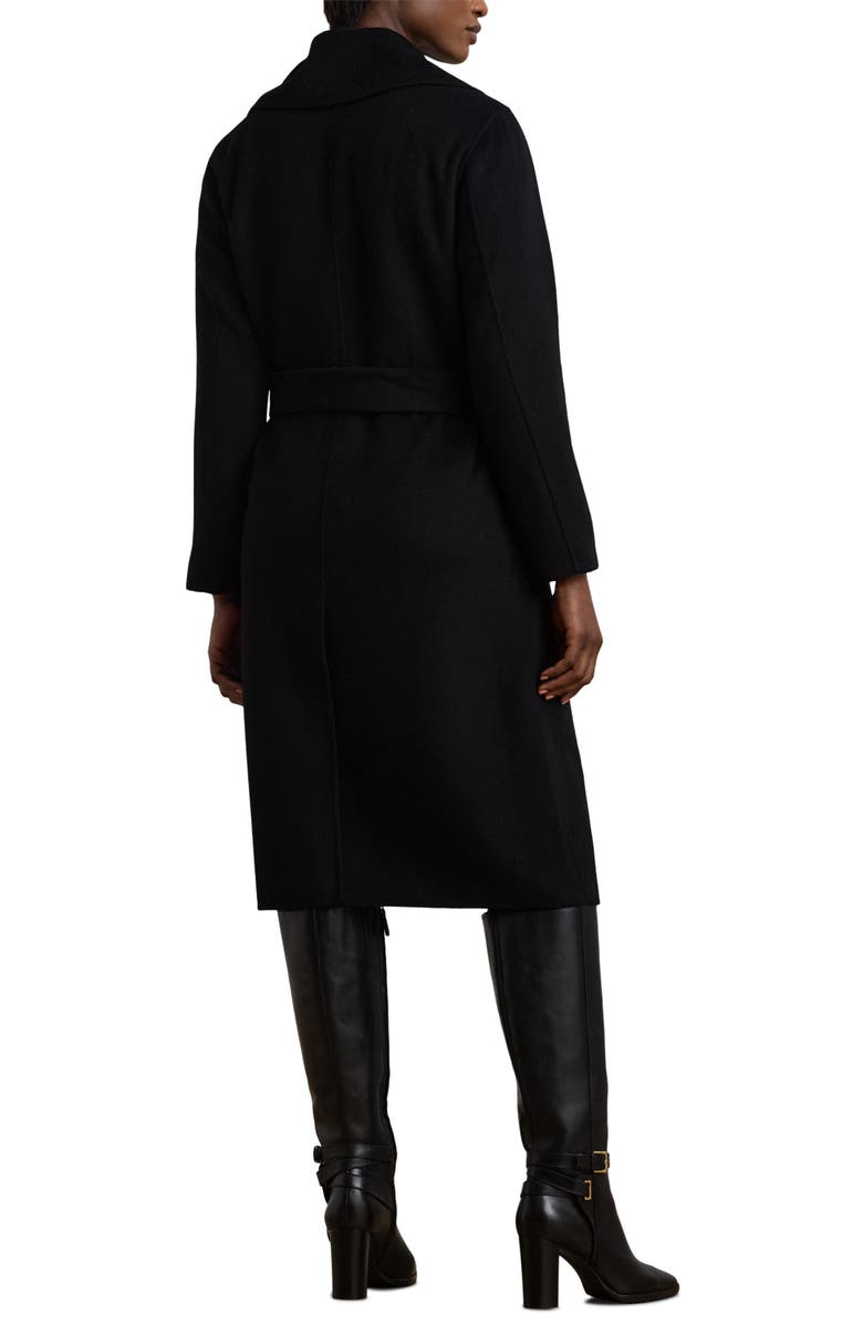 Lauren Ralph Lauren Tie Belt Wrap Coat, Alternate, color, 