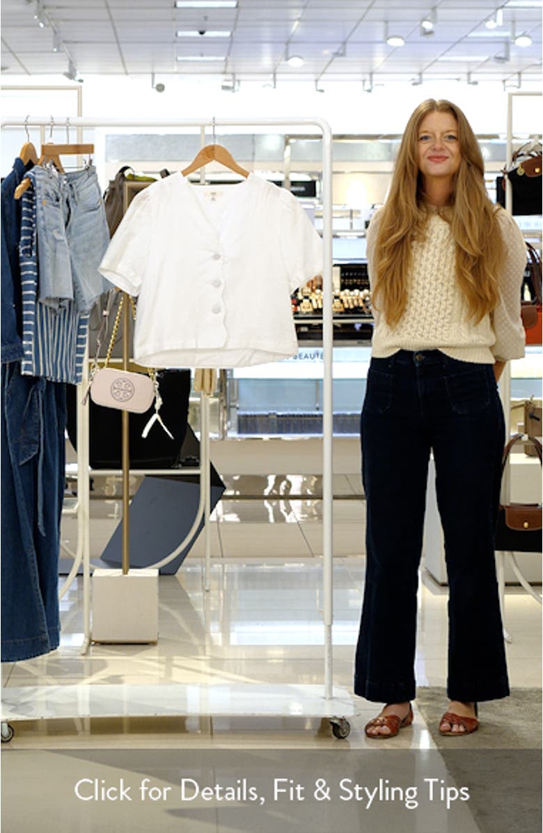 Linen Blend Top, sales video thumbnail