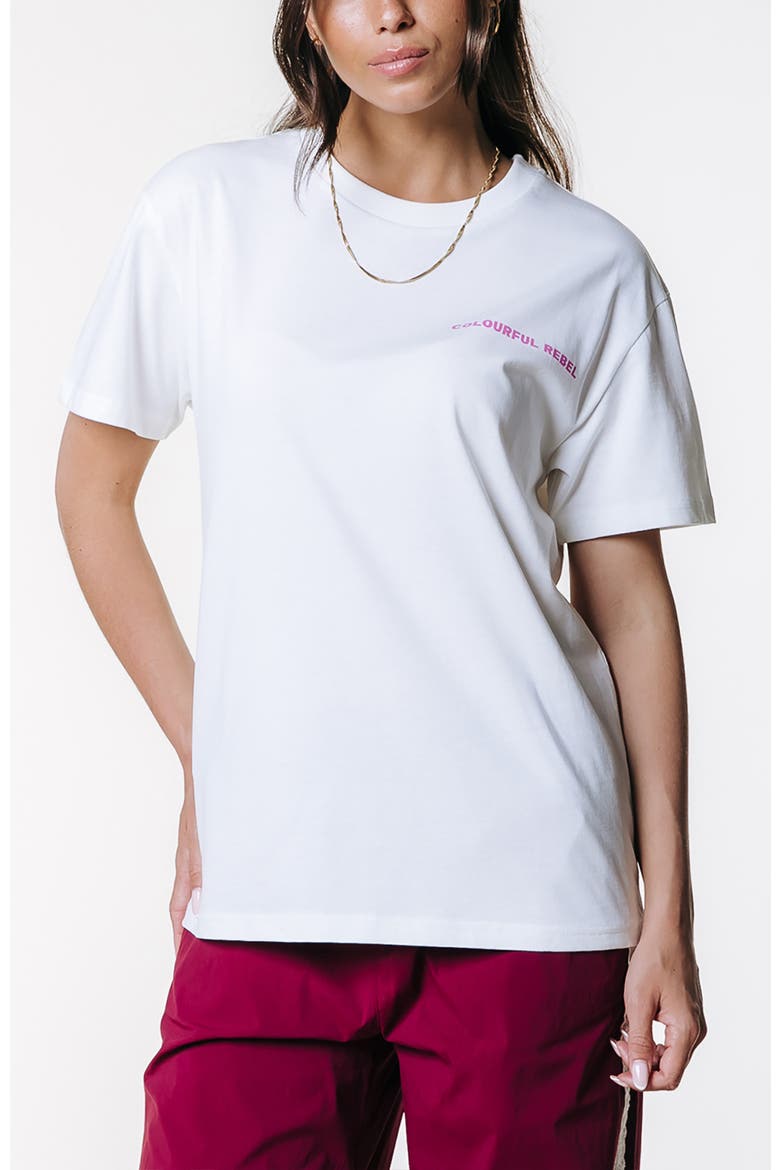 Cr 76 Loosefit Tee, Main, color, White