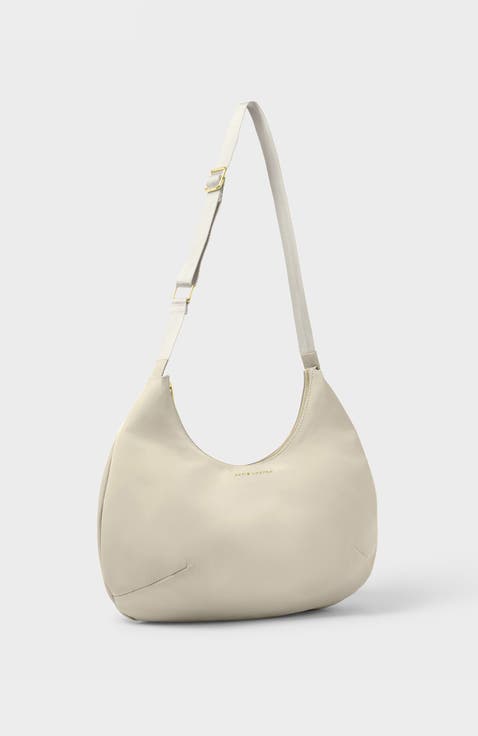 Nylon-Luxe Sling Shoulder Bag
