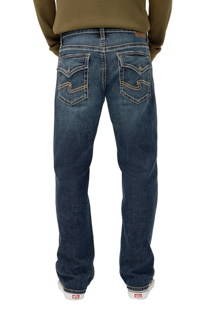 Silver Jeans Co. Gordie Relaxed Straight Leg Jeans, Alternate, color, 