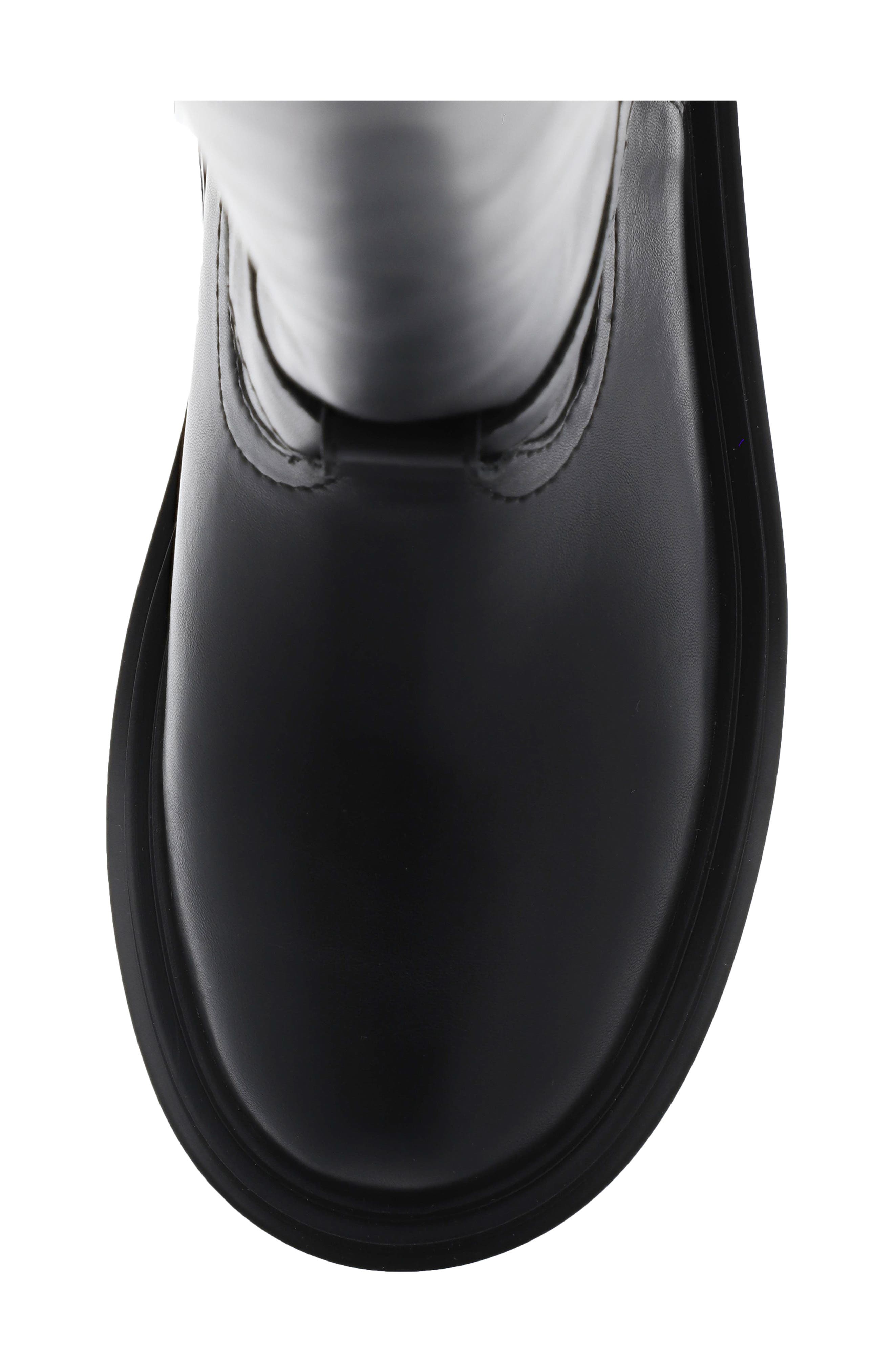 Callahan Knee High Boot, Alternate, color, BLACK PULL