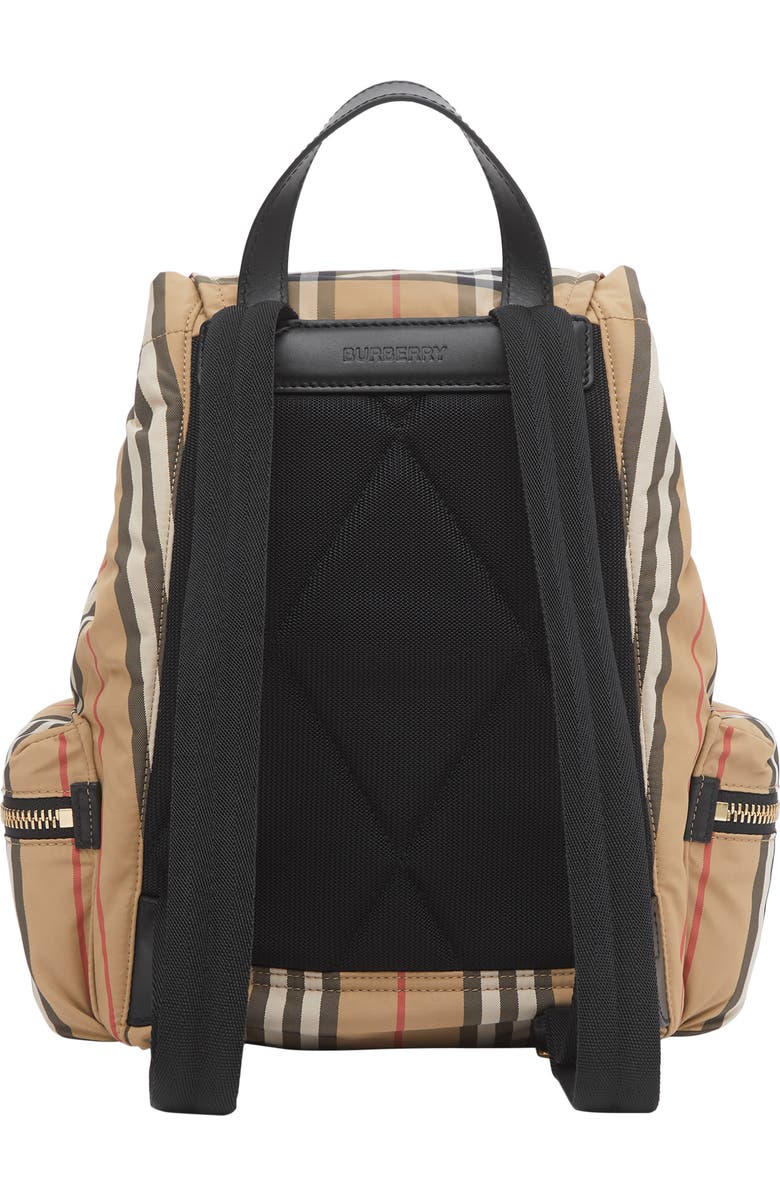 Burberry Medium Rucksack Vintage Check ECONYL<sup>®</sup> Backpack, Alternate, color,