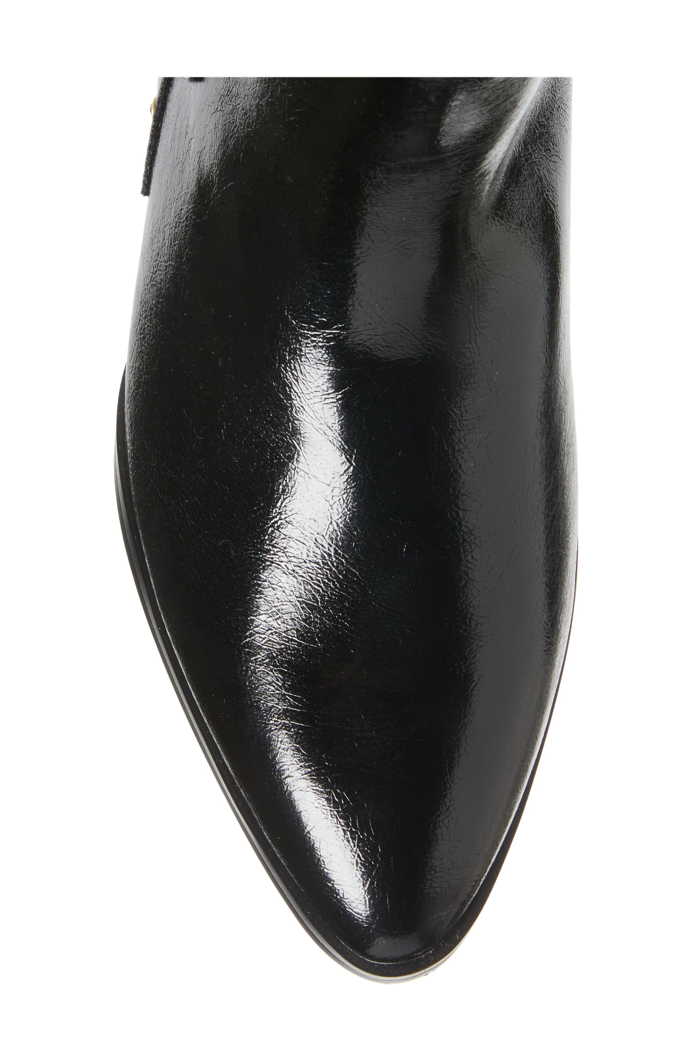 Yosi Samra Kids' Miss Dallas Gem Western Boot, Alternate, color, Black