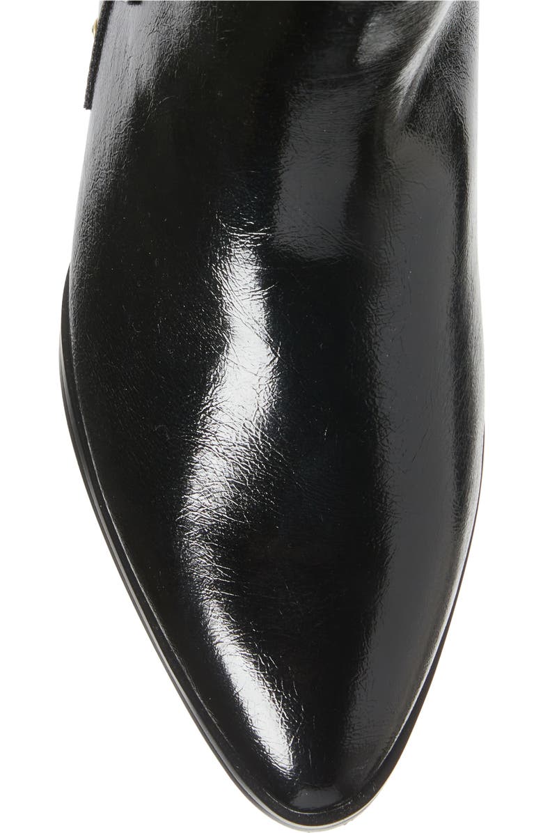 Yosi Samra Kids' Miss Dallas Gem Western Boot, Alternate, color, Black