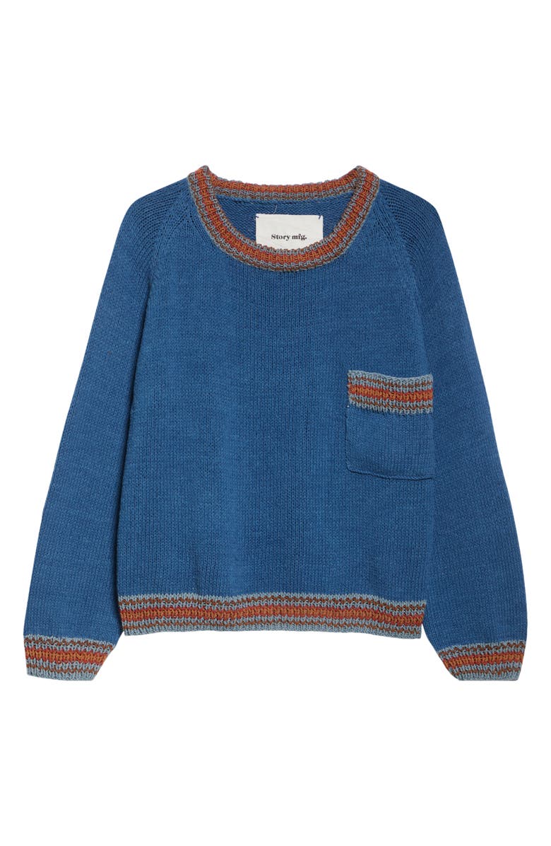 Story mfg. Bulb Organic Cotton Sweater, Alternate, color, 