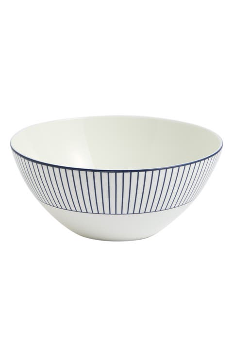 Gio Pinstripe Bone China Cereal Bowl