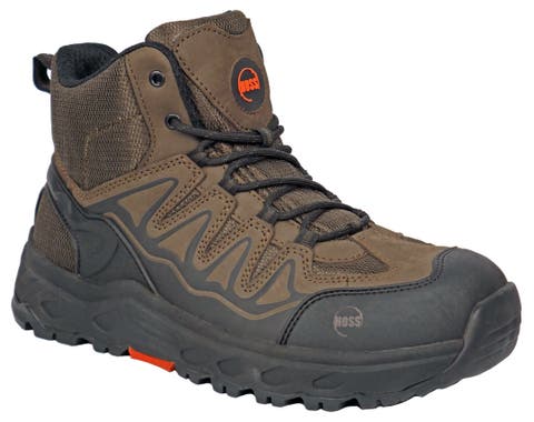 HOSS Eric Hi Soft Toe Wedge Work Boot