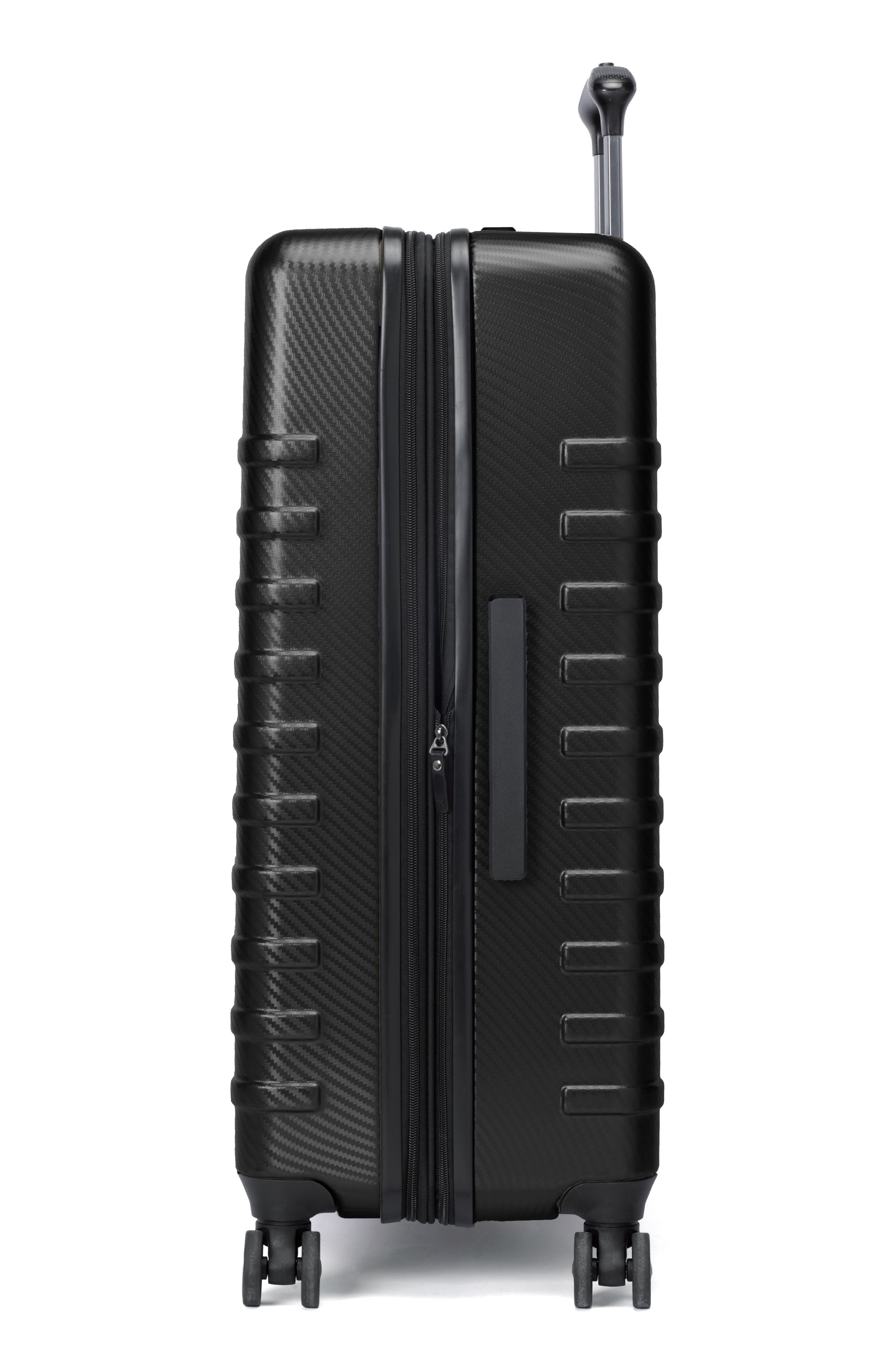 TRAVELPRO Rollmaster<sup>™</sup> Lite 2 28-Inch Expandable Large Checked Hardside Spinner Luggage, Alternate, color, Black Carbon Fiber