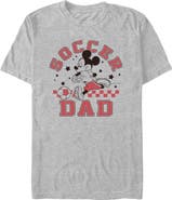Mickey & Friends Men's Mickey & Friends Soccer Dad Ball Graphic T-Shirt