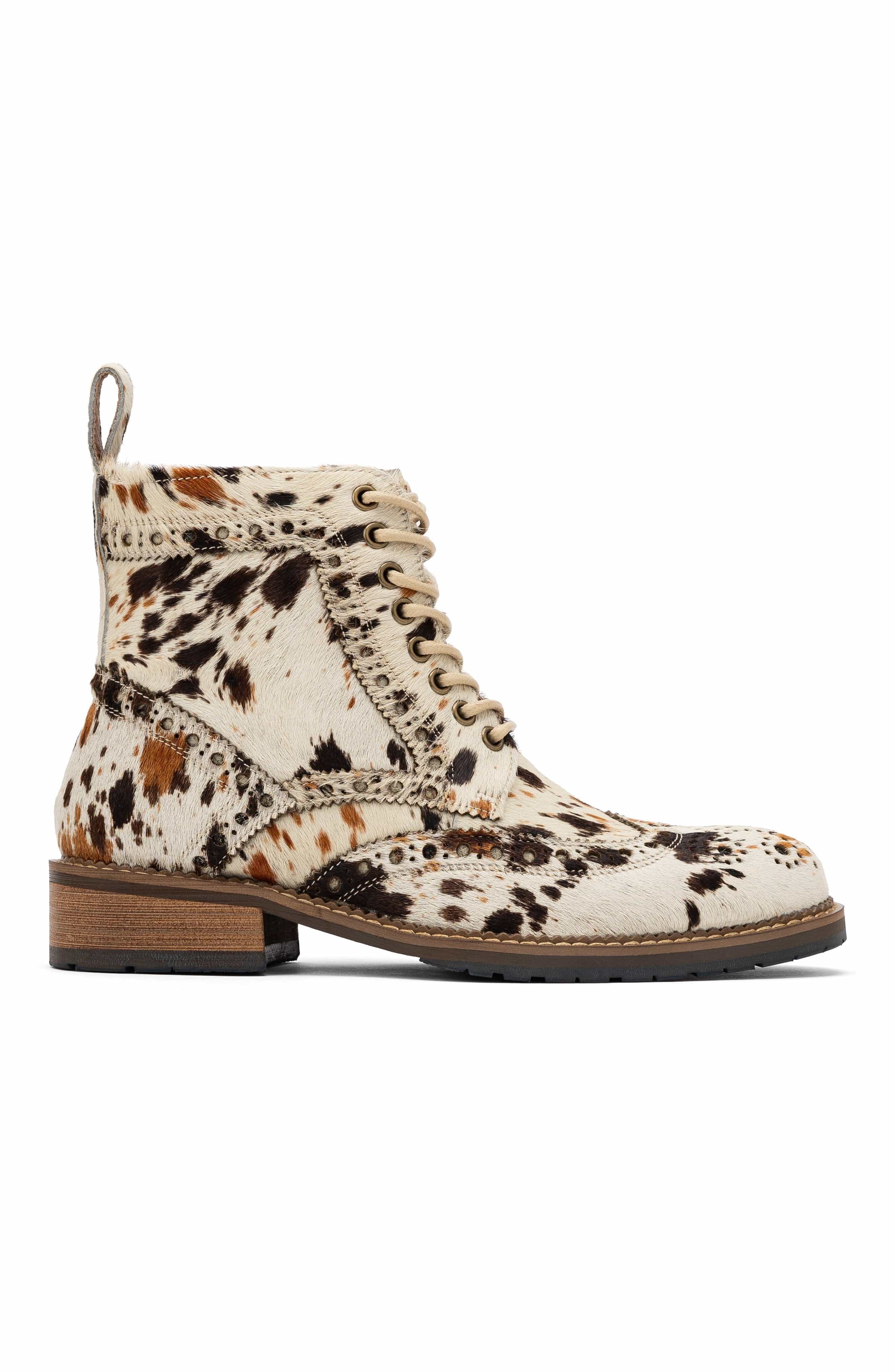 Ms. Belmont Wingtip Boots, Alternate, color, Appaloosa