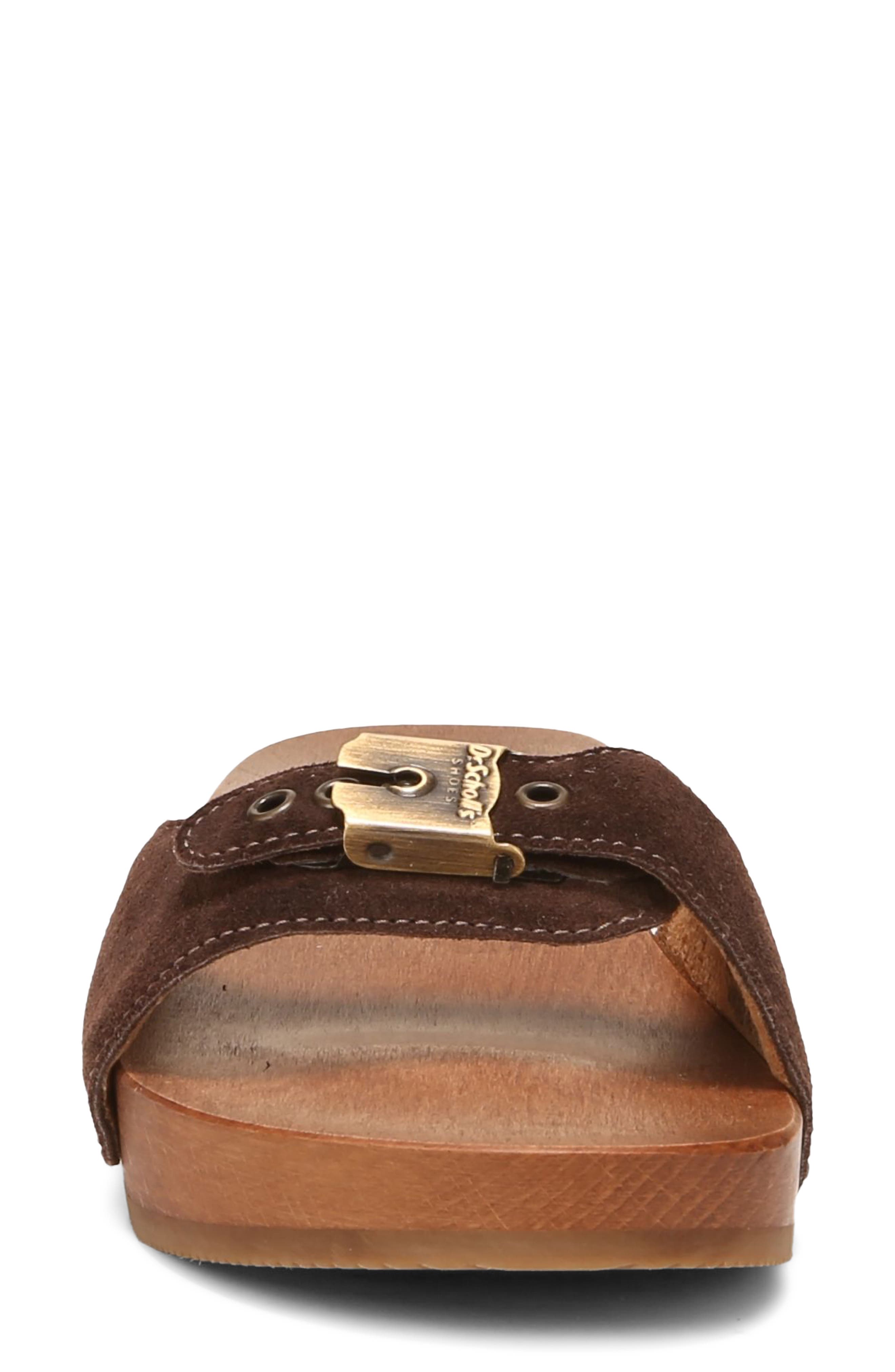 Original Collection Platform Slide Sandal, Alternate, color, DARK UMBER