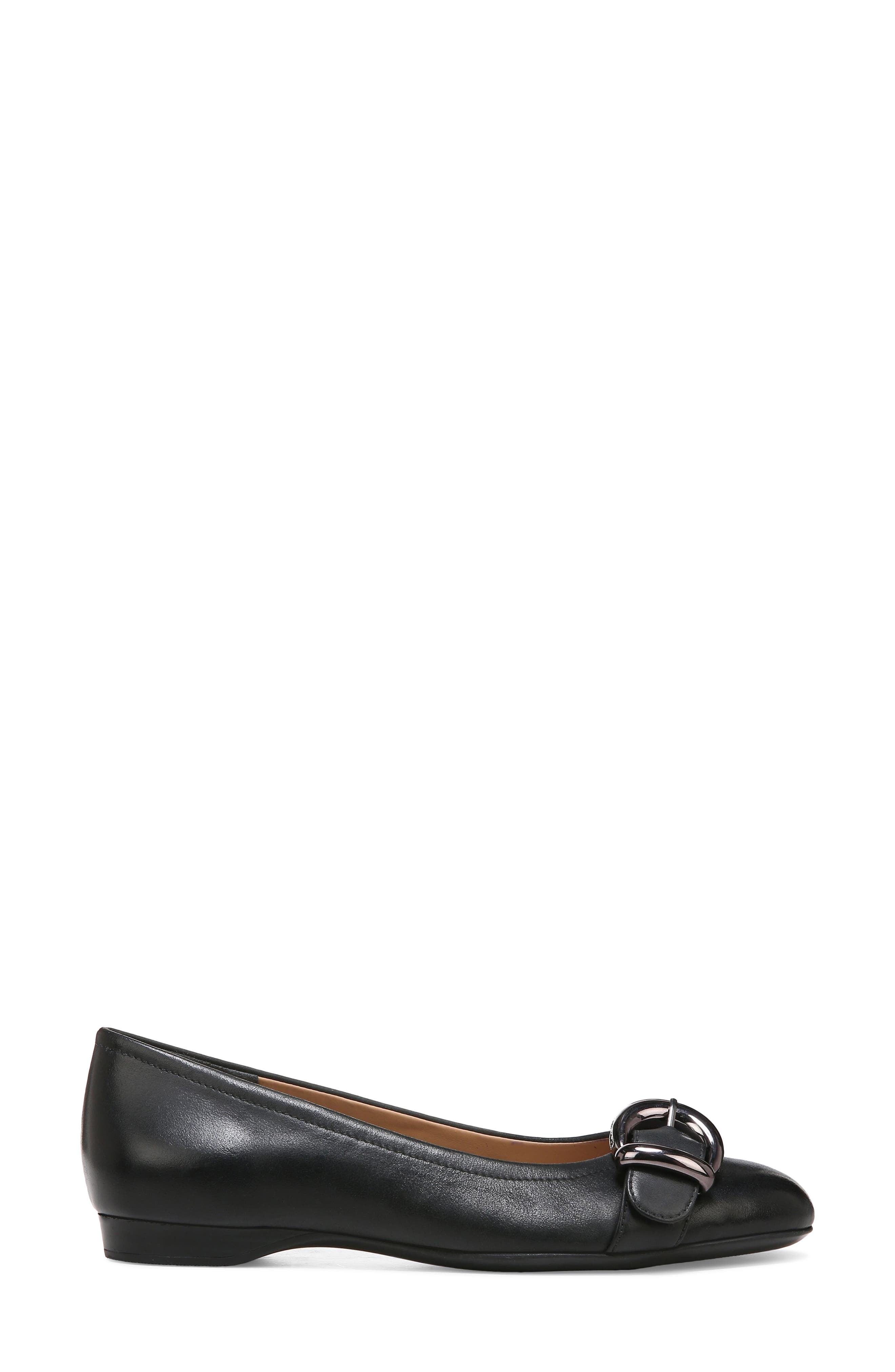 Naturalizer Polly Skimmer Buckle Flat, Alternate, color, 