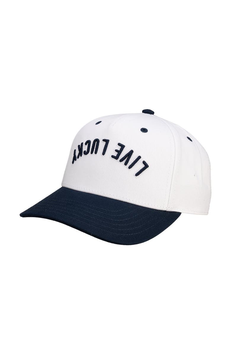 Black Clover Upside Down Luck 2 Hat, Alternate, color, White