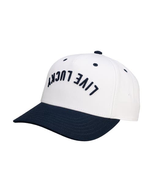 Black Clover Upside Down Luck 2 Hat In White