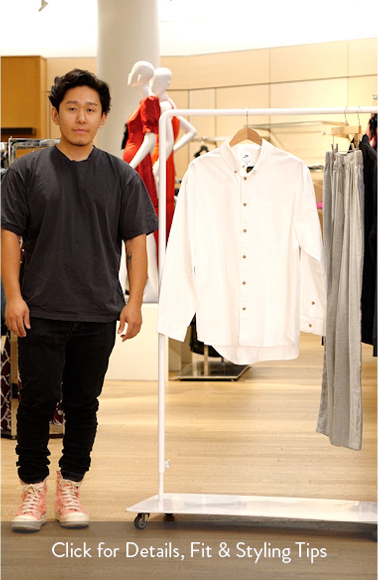 Life Oversize Button-Down Oxford Shirt, sales video thumbnail