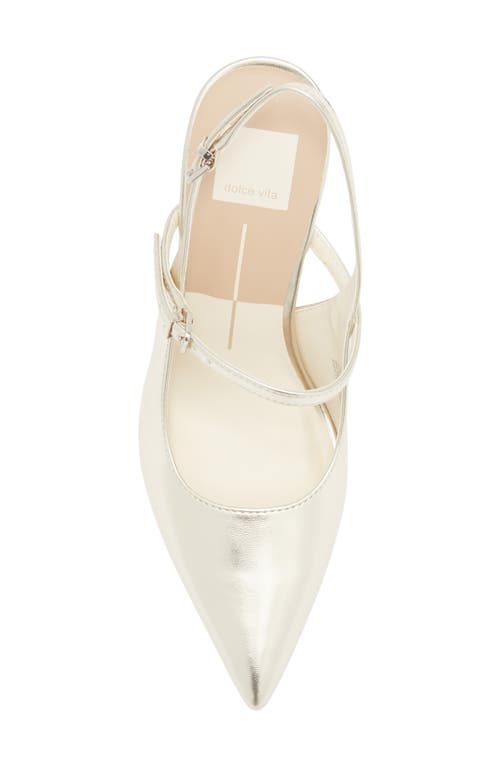 Dolce Vita Kieran Slingback Pump In White