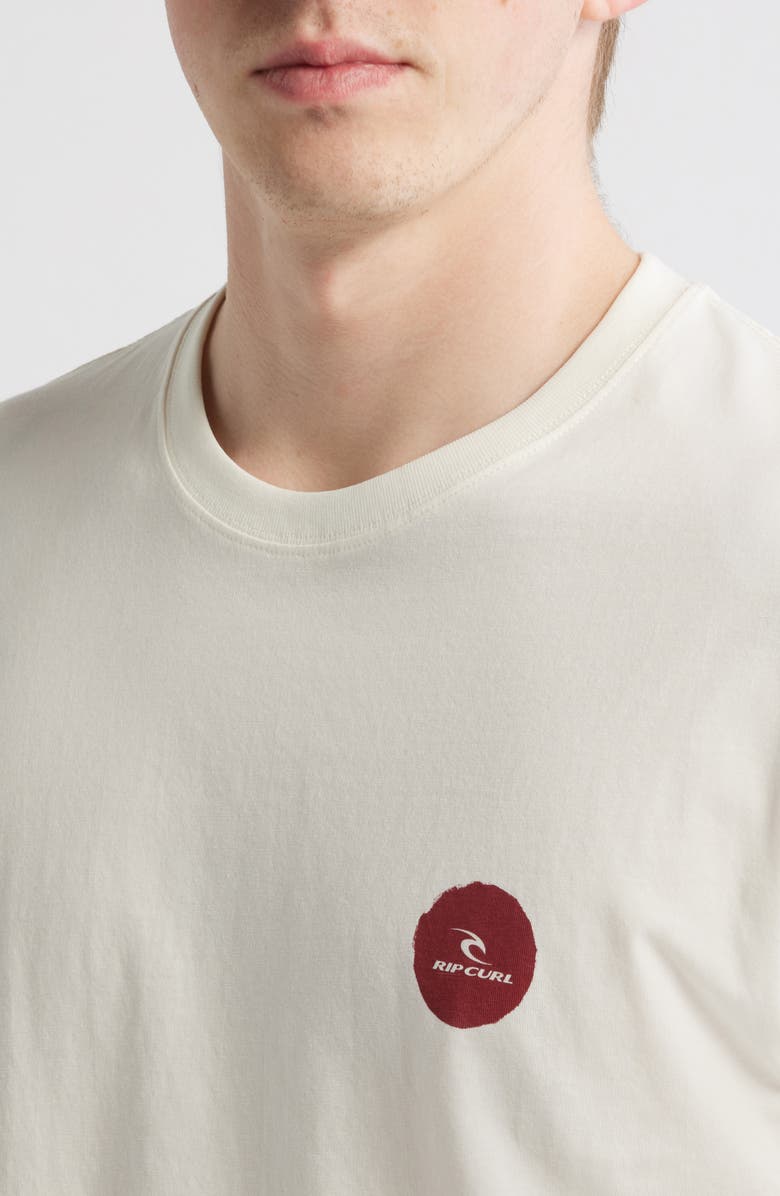 Rip Curl Made For Cotton Graphic T-Shirt, Alternate, color, Bone