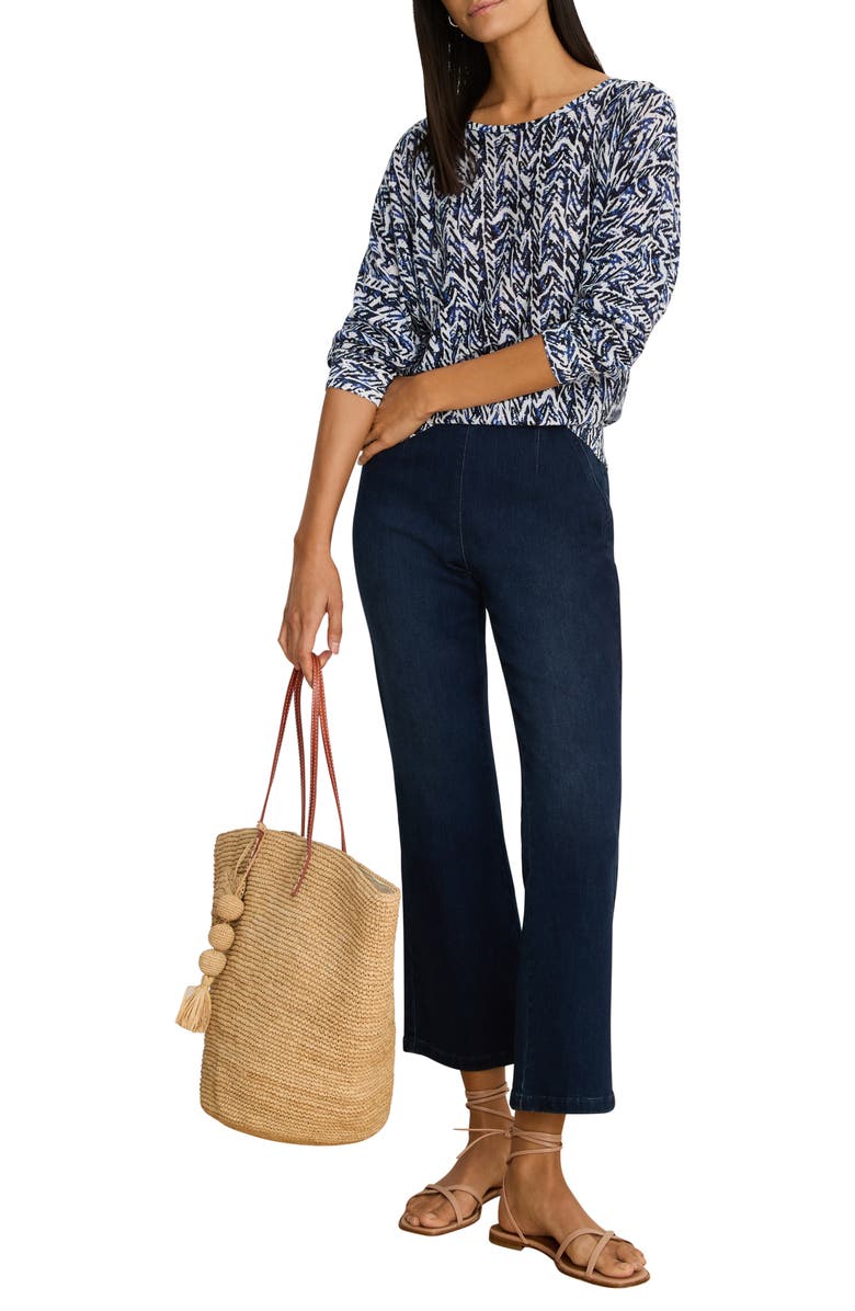 NIC+ZOE Crosshatch Sweater, Alternate, color,