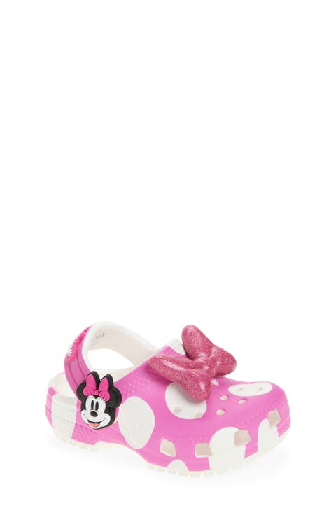 Kids' Disney® Minnie Mouse Classic Clog (Baby, Walker & Toddler)