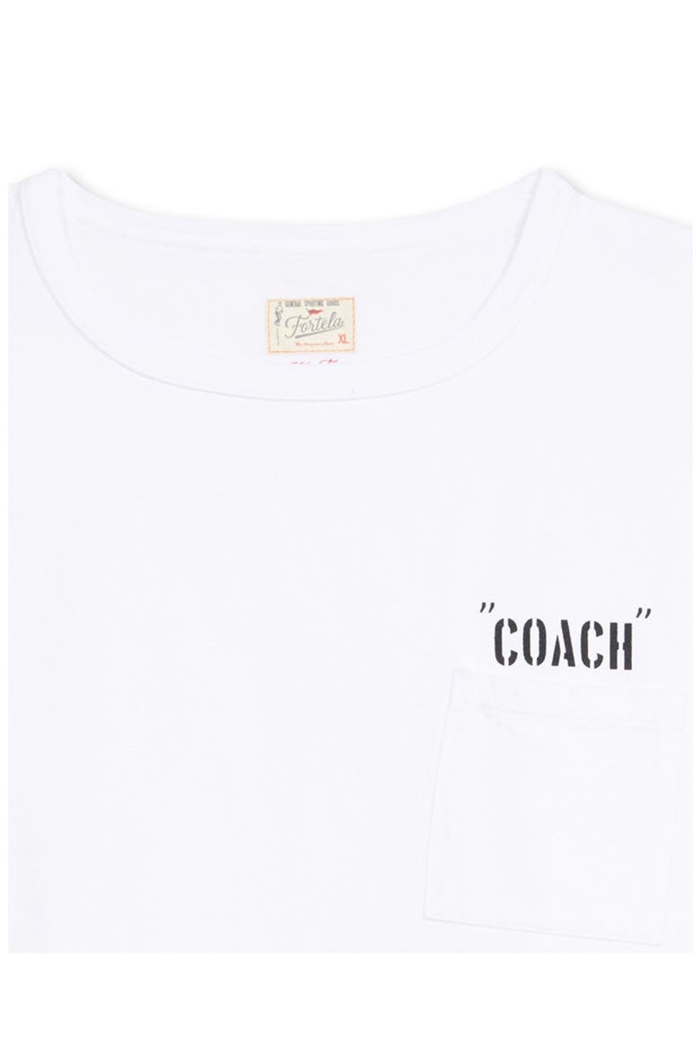 Coacht Printed T-Shirt, Alternate, color, WHITE
