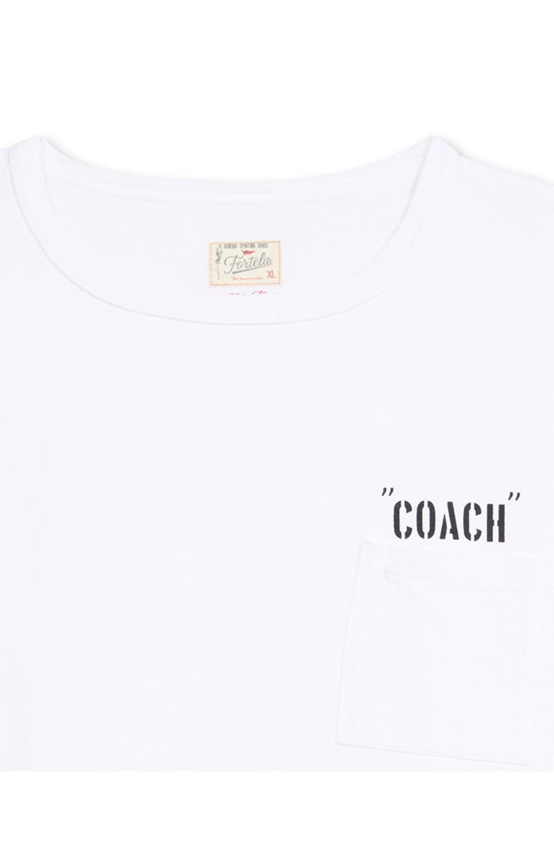 Fortela Coacht Printed T-Shirt, Alternate, color, White