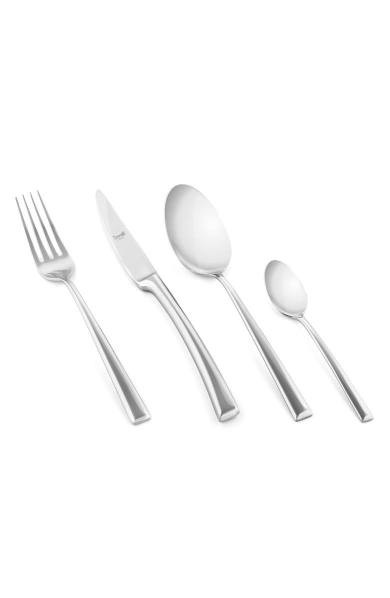 Mepra Lorena Flatware Set - 24 Pieces, Main, color, Silver