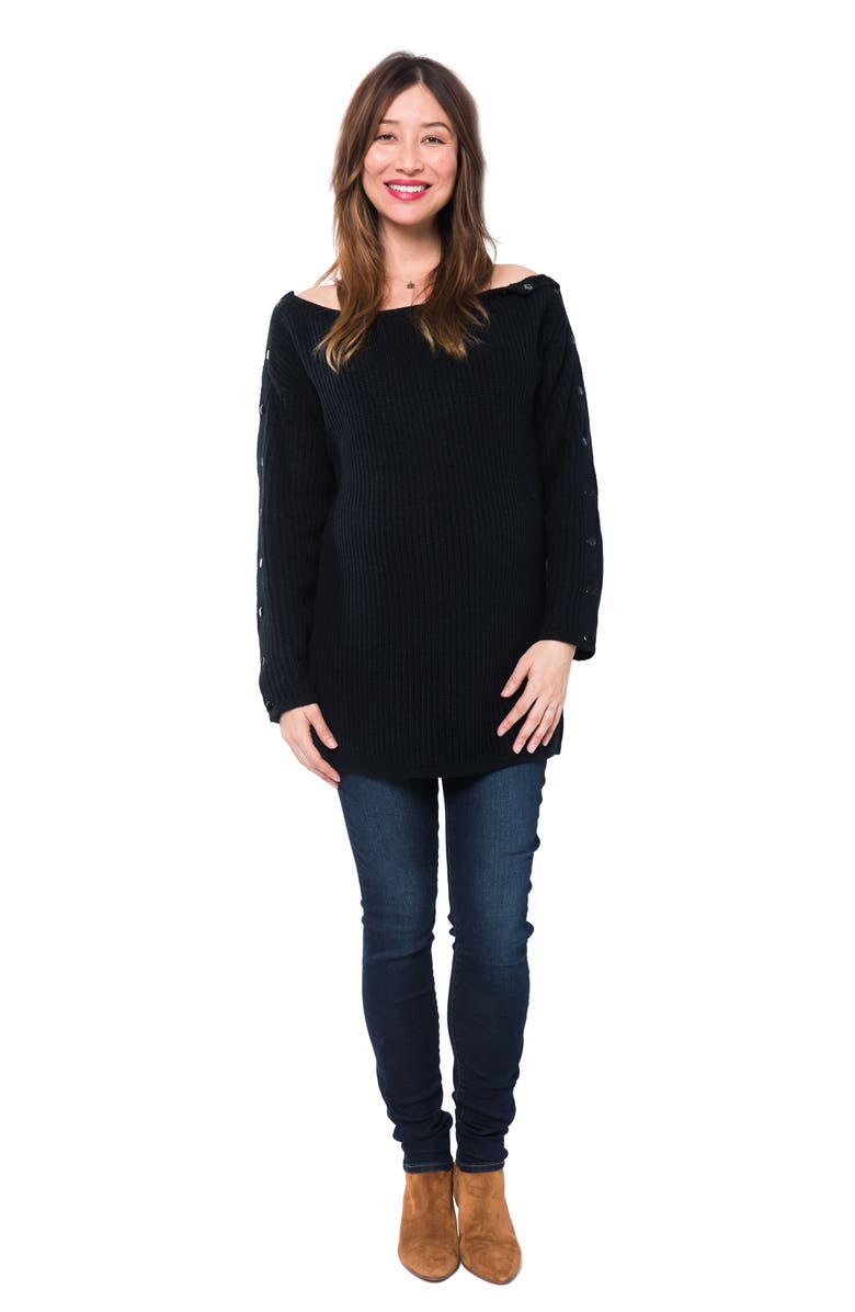 Nom Maternity Odette Maternity/Nursing Top, Alternate, color,