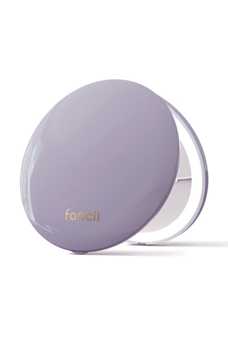 FANCII Mini Taylor LED Compact Mirror, Main, color, Lilac Bliss