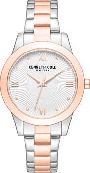 Kenneth Cole Classic Two-Tone Bracelet Watch, 36mm