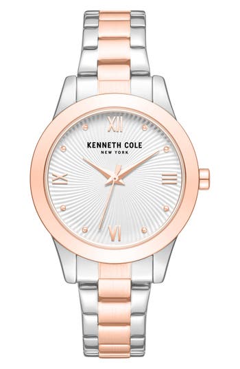 Kenneth Cole Classic Two-tone Bracelet Watch, 36mm