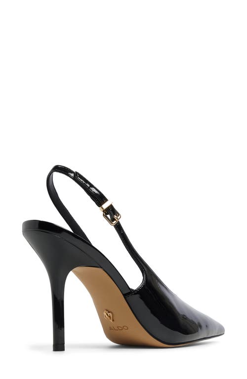 Aldo Lysandre Slingback Pointed Toe Pump In Black