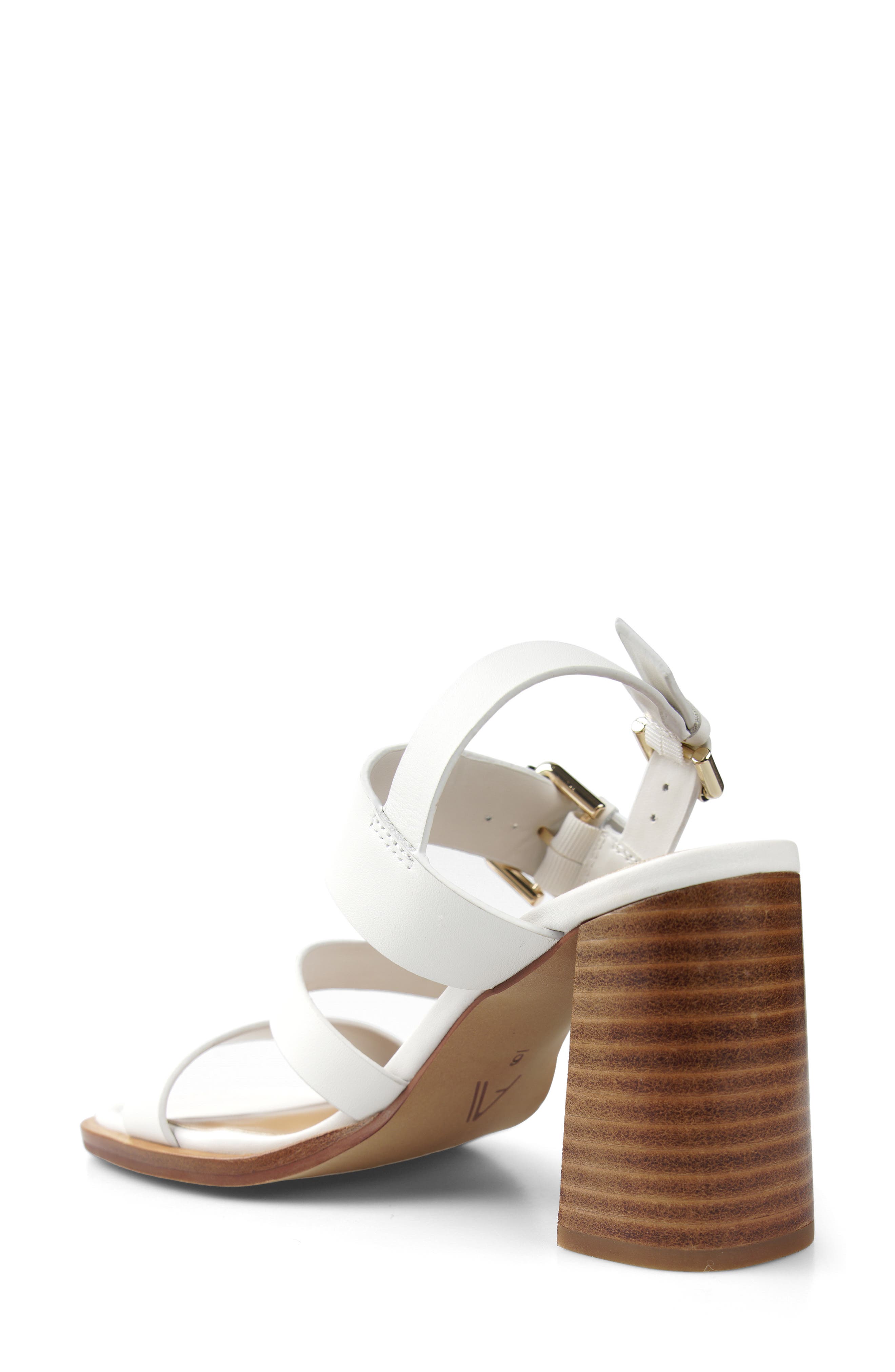 Billey Slingback Sandal, Alternate, color, WHITE LEATHER