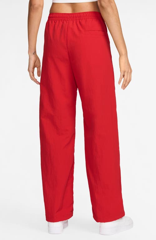 Nike Sportswear Windrunner Pants In University Red/white